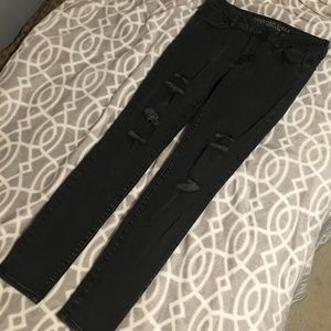 American Eagle Black Jeggings